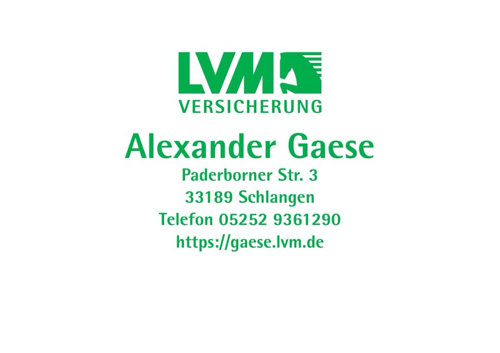 LVM Versicherung Gäse